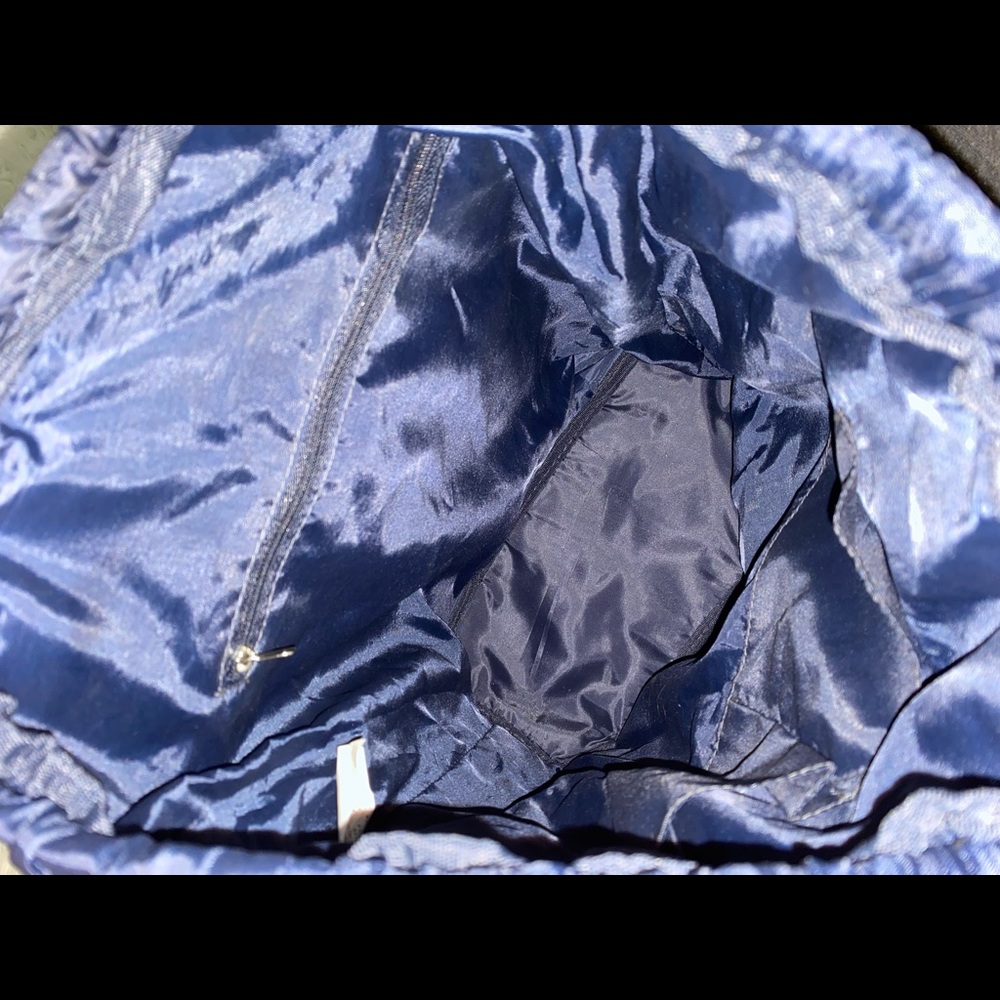 Sparkly/ Stripped Versatile Backpack - image 3